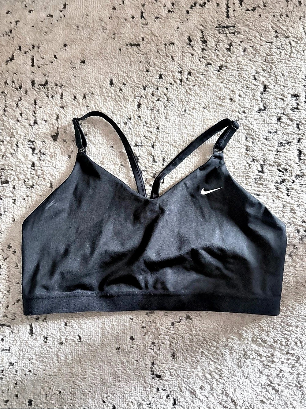 Nike Black Dri-FIT Sports Bra Plus Size 2X Adjustable Straps